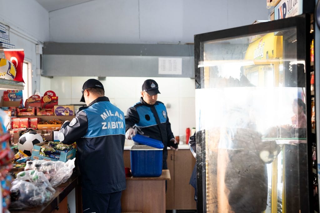 milas kantin, milas belediyesi zabıta, okul kantin denetini, zabıta hijyen denetimi