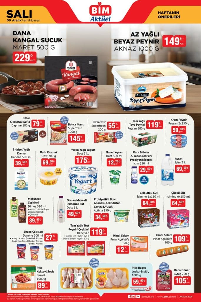 bim 9 aralık 2025 aktüel kataloğu, bim aktüel kataloğu, bim 9 aralık salı, bim aktüel ürünleri, bim kahvaltılık