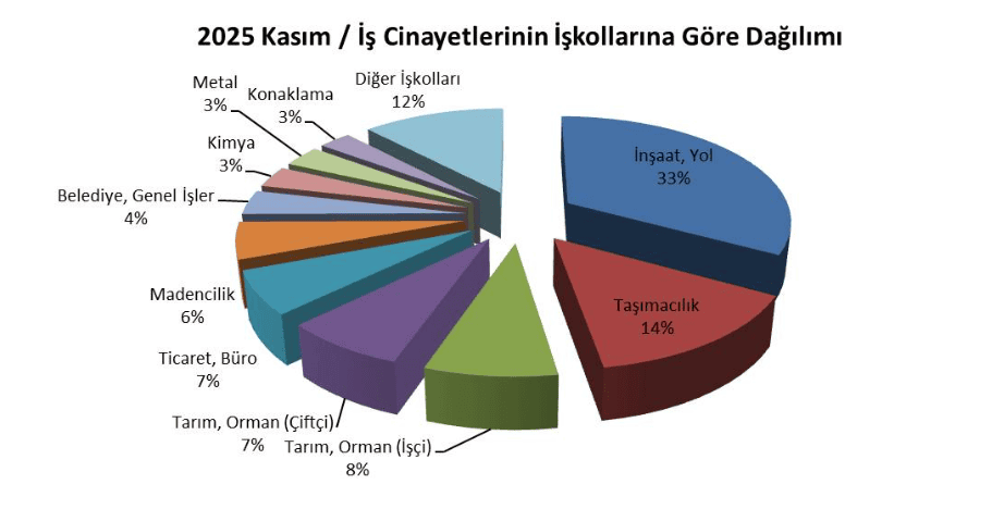 kasım ayı iş cinayeti raporu, iş cinayeti, isig meclisi iş cinayeti raporu, kasım iş cinayeti raporu, iş cinayeti raporu