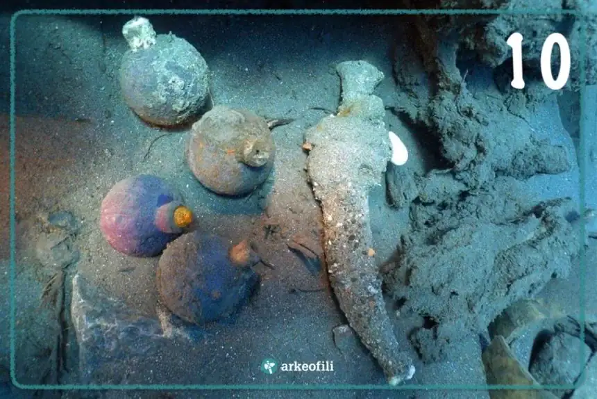 2025'te öne çıkan en dikkat çekici buluntu, marmaris amos antik kenti, 2025'te öne çıkan en dikkat çekici 10 buluntu, datça osmanlı batığı, tanrıça iştar