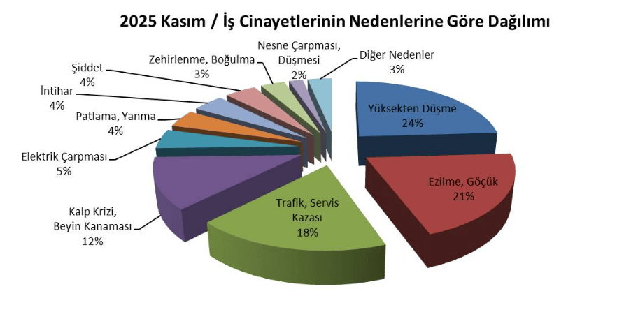 kasım ayı iş cinayeti raporu, iş cinayeti, isig meclisi iş cinayeti raporu, kasım iş cinayeti raporu, iş cinayeti raporu