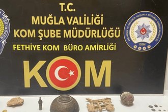 Muğla İl Emniyet Müdürlüğü operasyon, fethiye tarihi eser operasyon, Seydikemer tarihi eser operasyon,