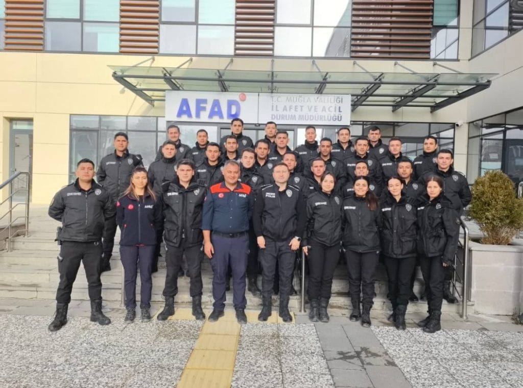 muğla afad, afad kentsel arama kurtarma eğitimi, afad, kentsel arama kurtarma eğitimi, muğla il emniyet müdürlüğü