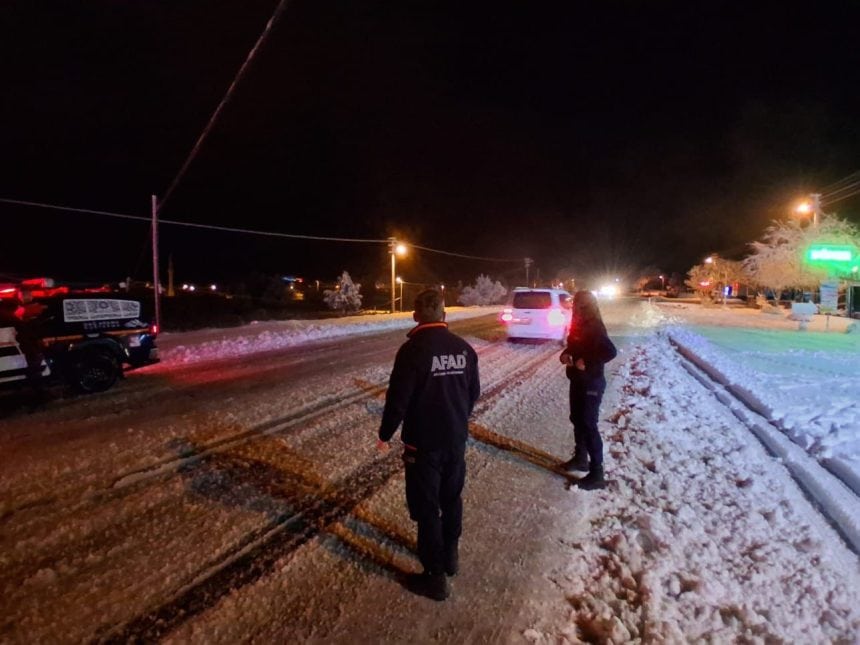 seydikemer kar, karabel kar, seydikemer, seydikemer yol, seydikemer antalya yolu