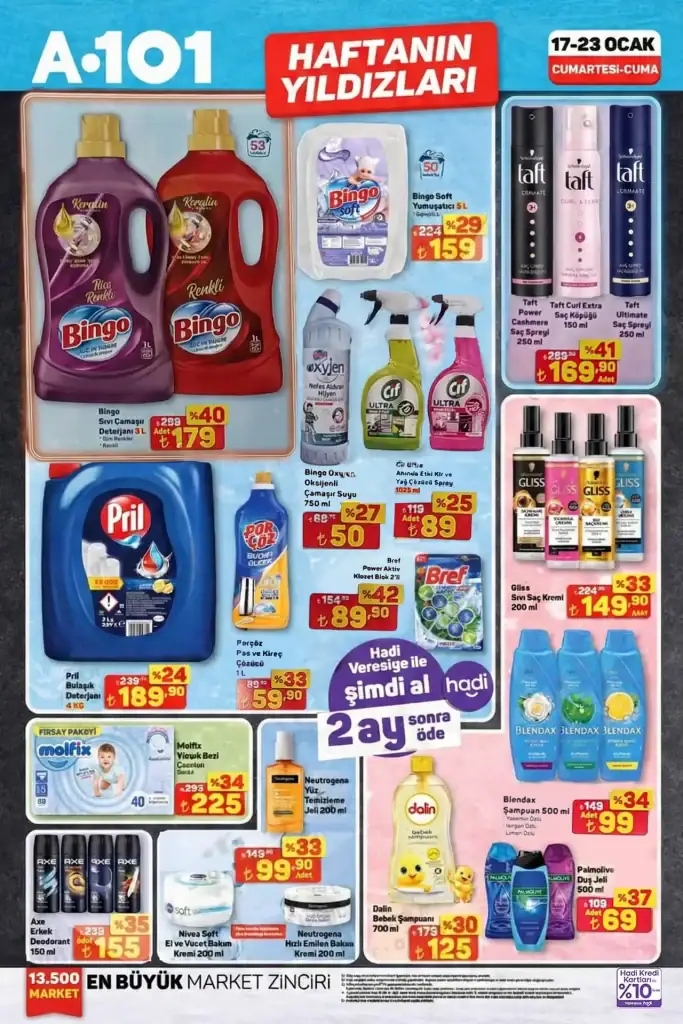 a101 aktüel 17 ocak 2026, a101 haftanın yıldızları, a101 temizlik ürünleri indirimi, a101 çay ve kahve fiyatları, a101 kişisel bakım ürünleri