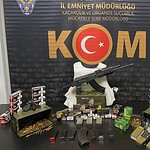 muğla silah, muğlada ele geçirilen tabancalar, muğla emniyet, muğla il emniyet müdürlüğü, muğla tabanca