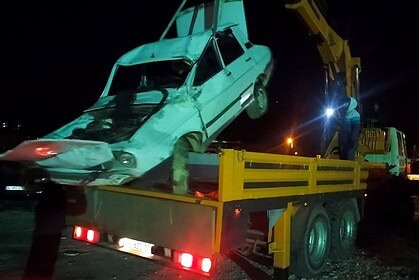 yatağan kaza, yatağan trafik kazası, yatağan hacıevliler mahallesi, yatağan şarampole devrilen araç, metin kırkağaç