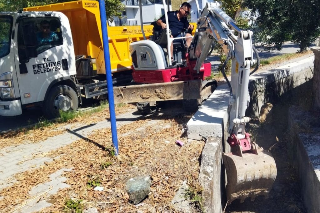 fethiye dere temizliği, muski fethiye, fethiye dere, muski, muski dere temizliği