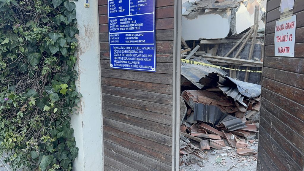 marmaris otel çöktü, marmaris, marmariste bina çöktü, marmaris apart otel, marmaris apart