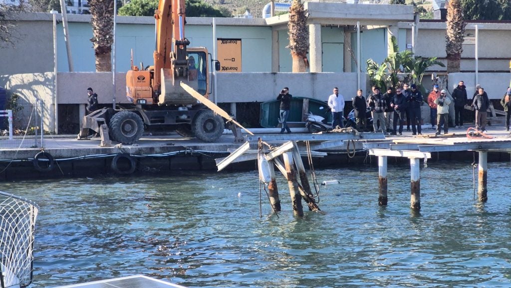bodrum kaçak liman, bodrum türkbükü, bodrum liman, bodrum kaçak liman yıkımı, bodrum liman yıkımı