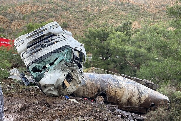 datça tır, datça kaza, datça tır kazası, datça