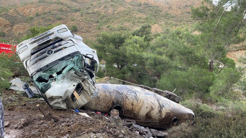 datça tır, datça kaza, datça tır kazası, datça