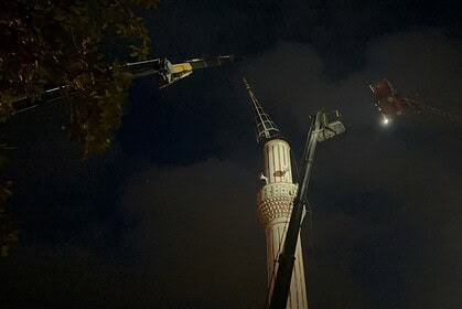 marmaris fırtına, marmaris hava durumu, marmaris, marmaris sağanak yağış, marmaris minare