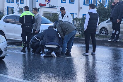 bodrum kaza, bodrum trafik kazası, bodrum, bodrumda yaya, bodrumda yayaya çarpan araç