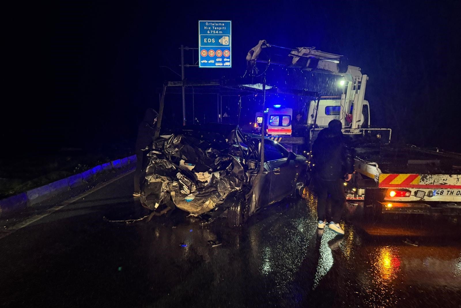 bodrum kaza, bodrum trafik kazası, bodrum zincirleme kaza, zincirleme kaza, bodrum