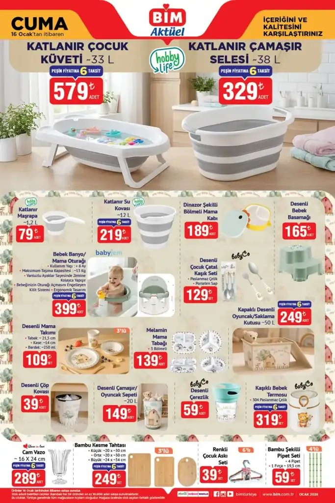 bim aktüel 16 ocak 2026, bim tcl televizyon, bim casper cep telefonu, bim çocuk oyuncakları, bim ev elektroniği kampanyası