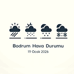 bodrum hava durumu, bodrum hava durumu 19 ocak, bodrum aylık hava durumu, bodrum günlük hava durumu, bodrum hava durumu saatlik