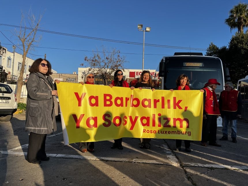 rosa luxemburg, bodrum güneşin sofrası platformu, güneşin sofrası platformu, rosa luxemburg anma, bodrum rosa luxemburg