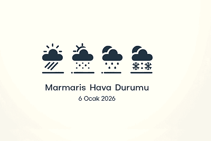 marmaris hava durumu, marmaris hava durumu 6 ocak, marmaris aylık hava durumu, marmaris günlük hava durumu, marmaris hava durumu saatlik