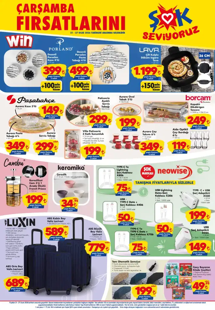 şok aktüel, şok kataloğu 21 ocak 2026, şok ankastre set, şok dikey süpürge, şok ev tekstili ürünleri