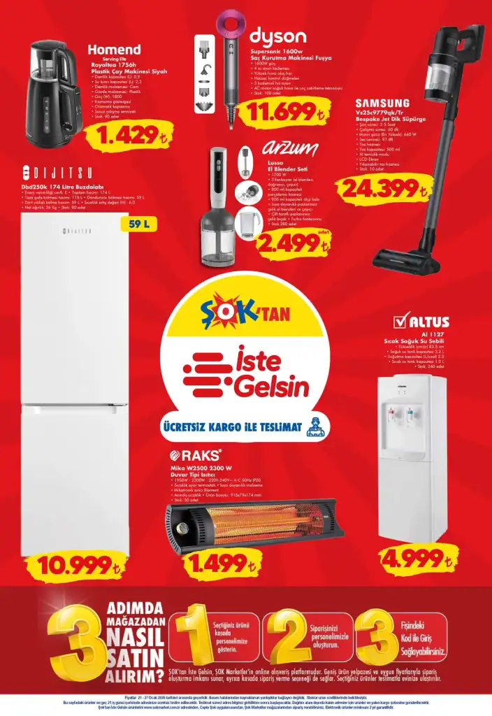 şok aktüel, şok kataloğu 21 ocak 2026, şok ankastre set, şok dikey süpürge, şok ev tekstili ürünleri