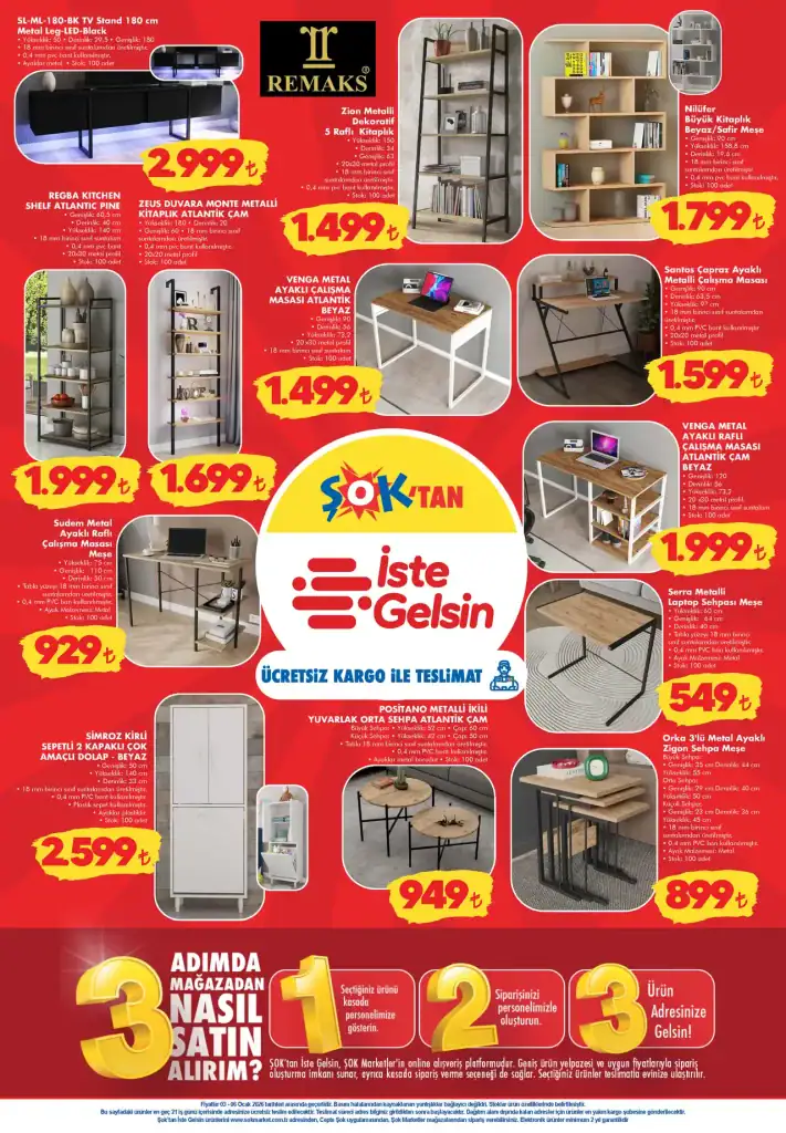 şok aktüel 3 ocak 2026, şok ısıtıcı kampanyası, şok kahve makinesi, şok oyuncaklar, şok mobilya ürünleri