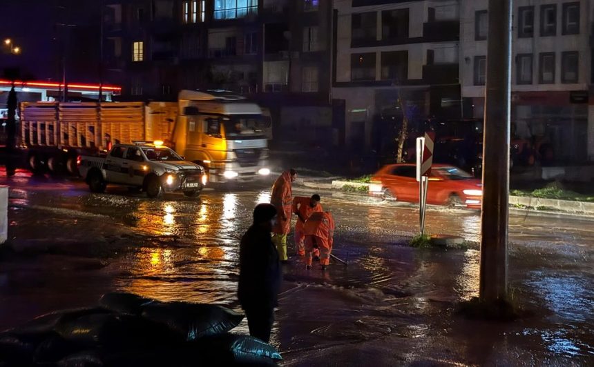muğla milas sağanak yağış hava durumu