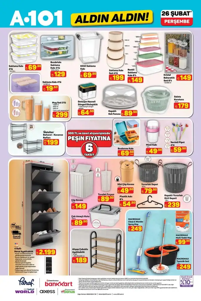 a101 aldın aldın 26 şubat 2026, a101 26 şubat 2026 aktüel ürünler, a101 televizyon fiyatları, a101 tiny house, a101 elektrikli moped