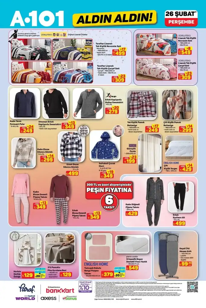 a101 aldın aldın 26 şubat 2026, a101 26 şubat 2026 aktüel ürünler, a101 televizyon fiyatları, a101 tiny house, a101 elektrikli moped