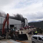 milas yangın, milas fabrika, milas fabrika yangın, milas gümüşdoğa su ürünleri, gümüşdoğa su ürünleri