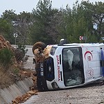 seydikemer ambulans kazası, seydikemer ambulans, ambulans kazası, muğla ambulans, seydikemerde ambulans kazası