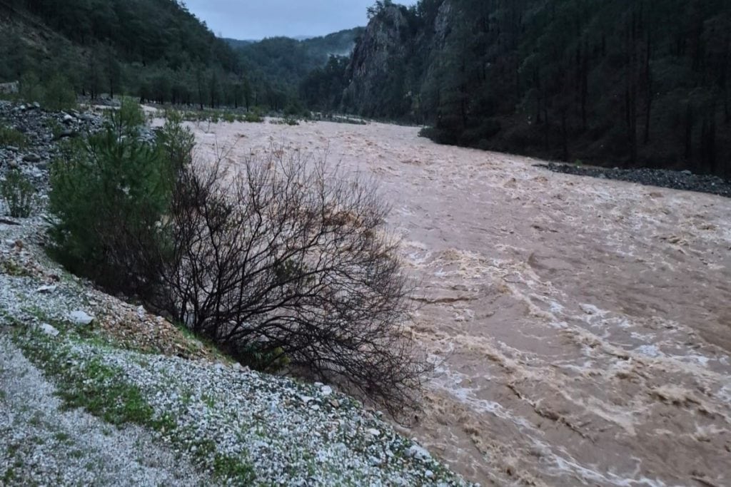 namnam çayı, muğla namnam çayı, ula kavakçalı, ula kavakçalı yolu, ula kavakçalı yolu çöktü