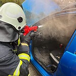 dalaman otomobil yangını, dalaman araç yangını, dalaman yangın, dalaman, dalaman karaçalı