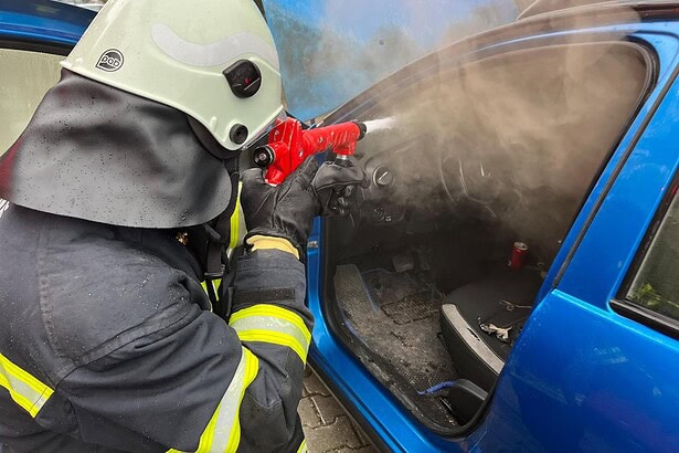 dalaman otomobil yangını, dalaman araç yangını, dalaman yangın, dalaman, dalaman karaçalı