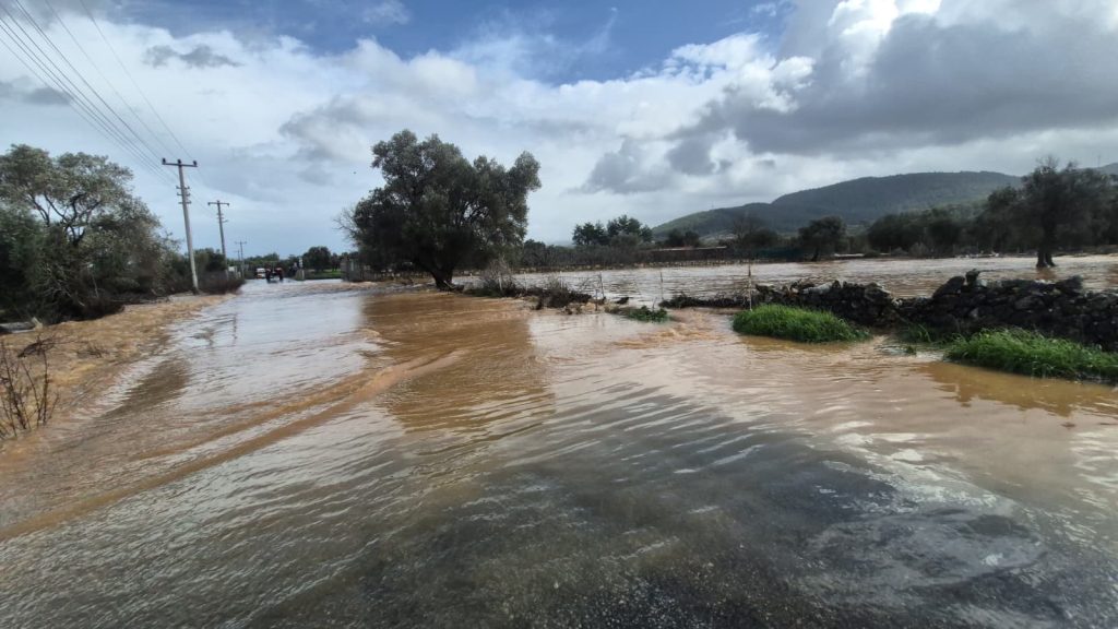 bodrum sağanak, bodrum sağanak yağış, bodrum, bodrum hava durumu, bodrum sel