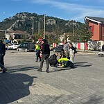 marmaris trafik kazası yaralanan kişi araç çarptı hayati tehlikesi trafik kazası marmaris kaza