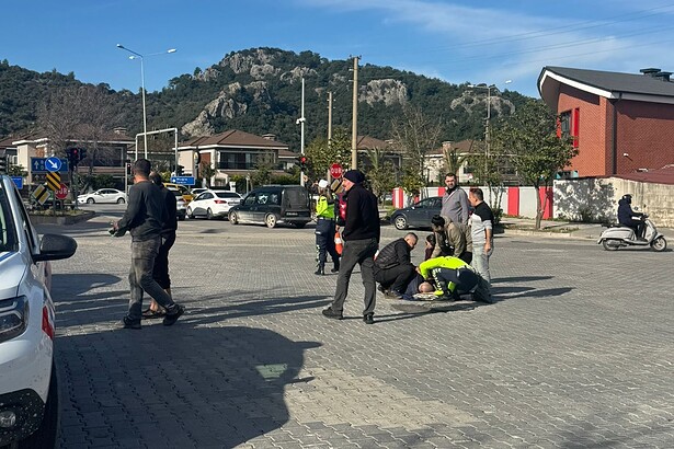marmaris trafik kazası yaralanan kişi araç çarptı hayati tehlikesi trafik kazası marmaris kaza