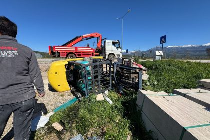 seydikemer iş yeri, seydikemer forklift kazası, seydikemer, seydikemer forklift, seydikemer iş kazası
