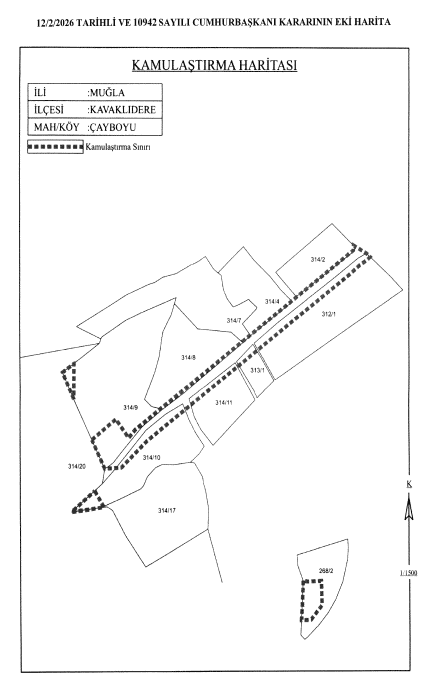 kavaklıdere çayboyu, muğla acele kamulaştırma, kavaklıdere toki, kavaklıdere acele kamulaştırma, kavaklıdere çayboyu acele kamulaştırma