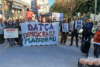 datça migros eylem datça migros eylemi migros işçileri