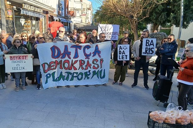 datça migros eylem datça migros eylemi migros işçileri