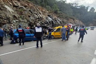 fethiye üzümlü, fethiye üzümlü yolu kaza, fethiye üzümlü yolu, fethiye kaza, fethiye trafik kazası