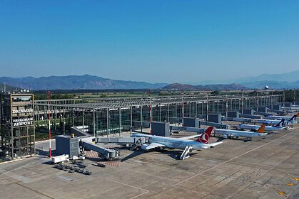 dalaman havalimanı, dalaman, dalaman havaalanı, dalaman havalimanı yolcu, dalaman havalimanı uçuş