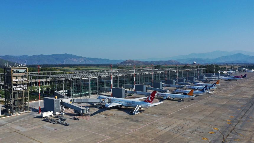 dalaman havalimanı, dalaman, dalaman havaalanı, dalaman havalimanı yolcu, dalaman havalimanı uçuş