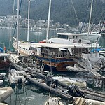 fethiye tekne yangını, fethiye tekne, fethiye yangın, fethiye yelkenli, fethiye