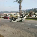 marmaris kaza, marmaris trafik kazası, marmaris trafik, marmaris, marmaris hatipirimi