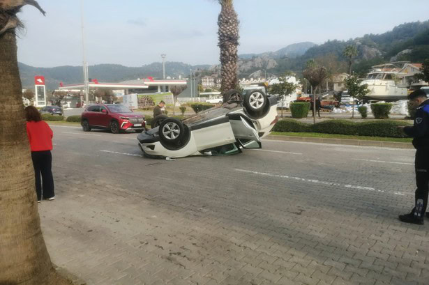 marmaris kaza, marmaris trafik kazası, marmaris trafik, marmaris, marmaris hatipirimi