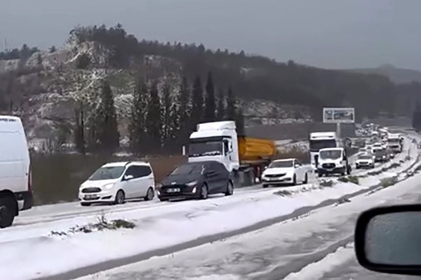 yatağan milas, yatağan milas karayolu, yatağan milas karayolu dolu, yatağan milas dolu, milas dolu