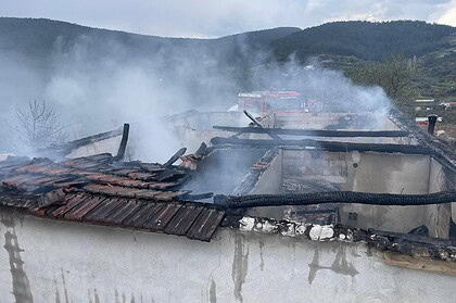 yatağan bencik ev yangını