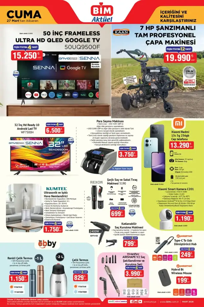bim aktüel kataloğu 27 mart 2026, bim aktüel ürünler, bim katalog, bim indirim ürünleri, bim 27 mart 2026 aktüel